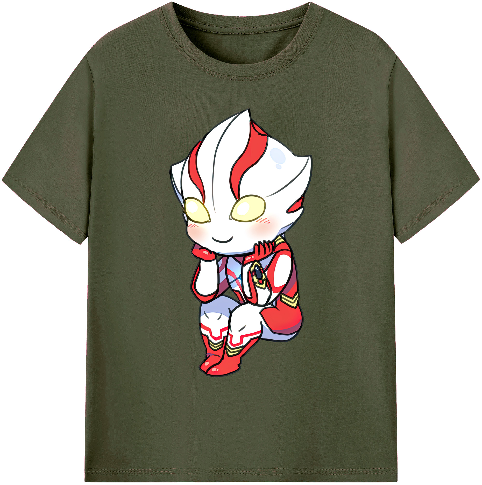 （画像用） ウルトラマン Ultraman 綿100％ メンズ半袖Tシャツ｜肌触りやわらか＆通気性